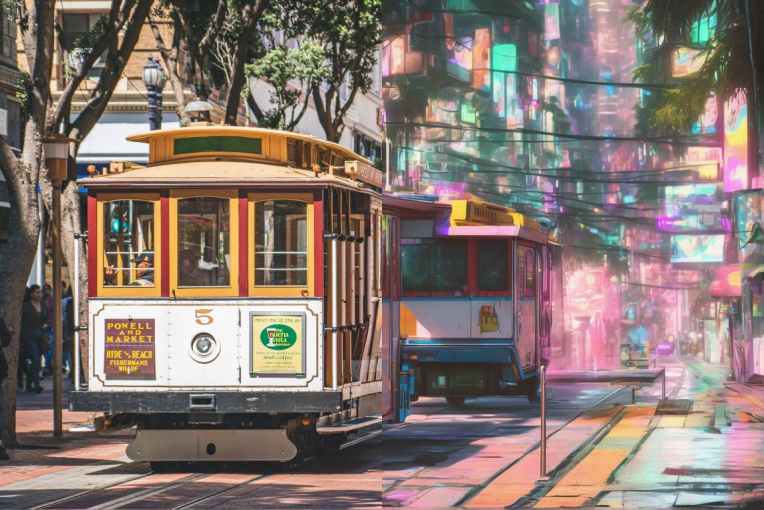 Streetcar in San Francisco