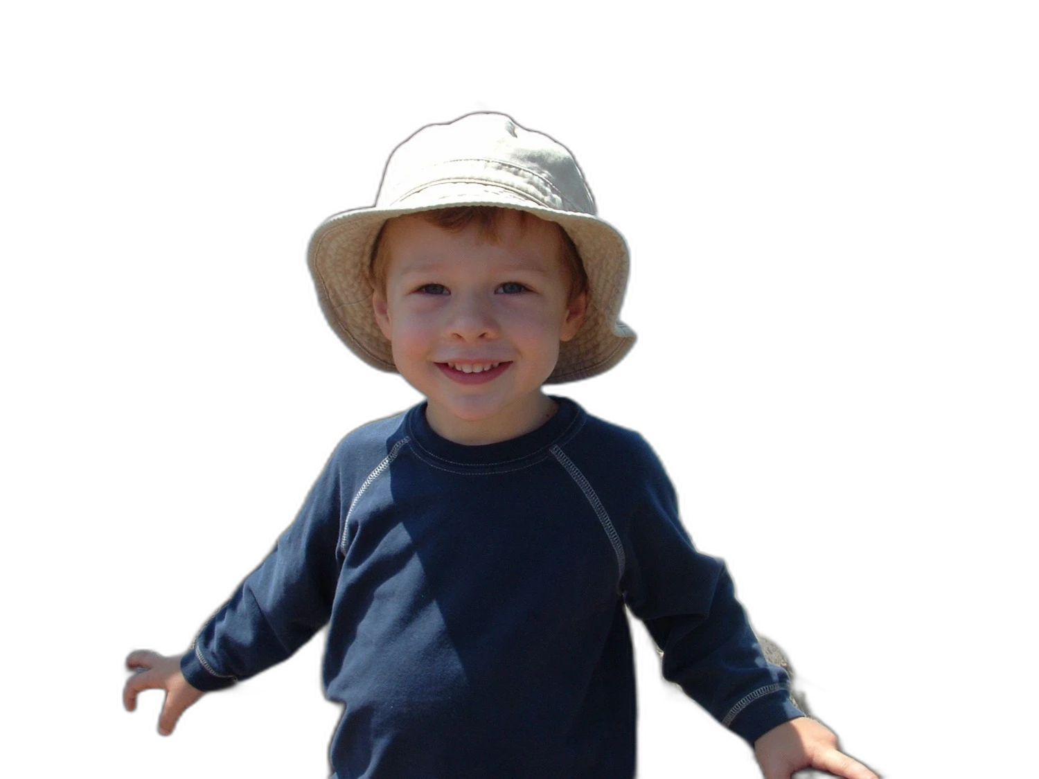 Photo of a cute kid without a background